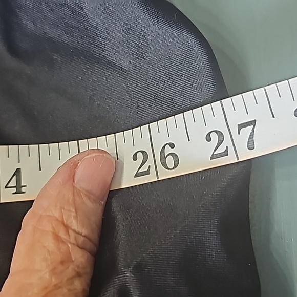 TRINSHAPER one piece bathing suit black and white. Size Medium to large. - Picture 9 of 12